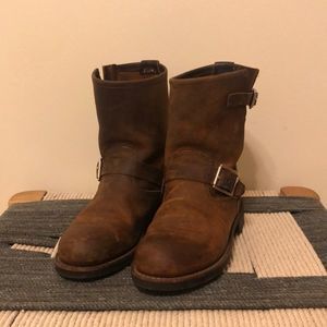RED WING SHORT ENGINEER 2965 廃盤 RED WING レッドウィング 2965 ENGINEER BOOTS スエード